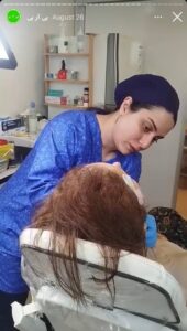 نمونه کار تزریق پی آر پی دکتر قلیان در ساری