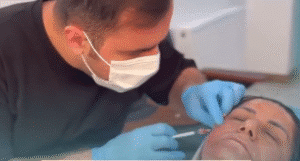 نمونه تزریق مزوژل کلینیک زیبایی برنا (دکتر شایان مهدی کیا)