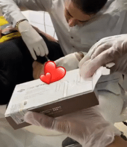 نمونه تزریق مزوژل دکتر محمود جعفری