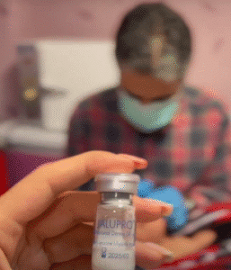 نمونه تزریق مزوژل دکتر صادق هاشمی نسب