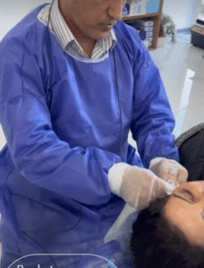 نمونه لیزر اندولیفت دکتر قاسم رحمت پور رکنی