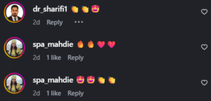 نظر کاربر اینستاگرام (دکتر صادق هاشمی نسب)