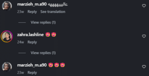 نظر کاربر اینستاگرام (دکتر محمود حعفری کلینیک رز سفید)