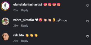 نظر کاربر اینستاگرام (مرکز زیبایی آرا پوست)