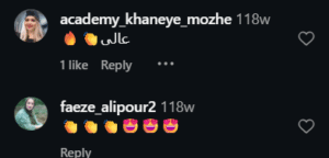 نظر کاربر اینستاگرام (کلینیک زیبایی نیلوفر)