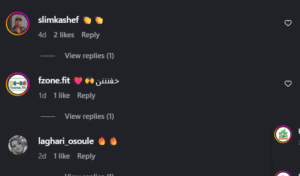 نظر کاربر اینستاگرام (کلینیک زیبایی و لاغری پزدیسان)