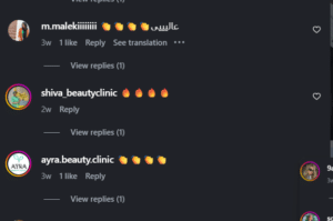 نظر کاربر اینستاگرام (دکتر راضیه ملکی)