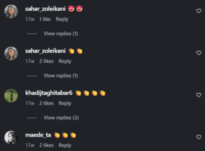 نظر کاربر اینستاگرام (دکتر علی خوش نظر)