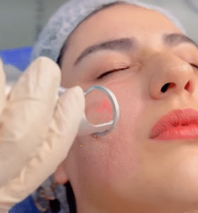 نمونه درمان لک های پوستی دکتر قاسم رحمت پور رکنی