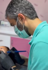 نمونه درمان مشکلات پوستی دکتر صادق هاشمی نسب