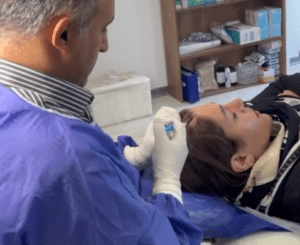 نمونه مزوتراپی برای درمان ریزش مو دکتر قاسم رحمت پور رکنی