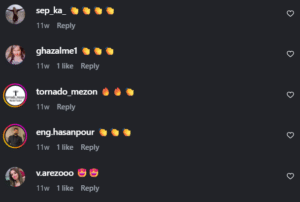 نظر کاربر اینستاگرام (دکتر حسین خسروی)