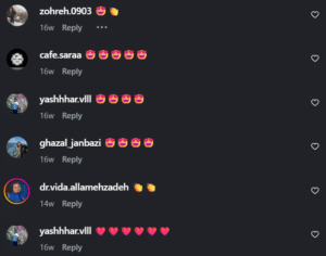 نظر کاربر اینستاگرام (دکتر محسن پورآریا)