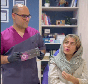 نمونه درمان ریزش م با هیرفیلر دکتر محسن پورآریا