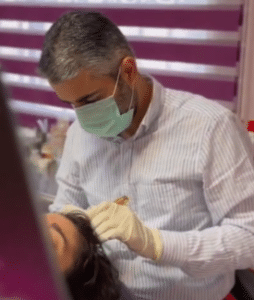 نمونه درمان ریزش مو با هیرفیلر دکتر صادق هاشمی نسب