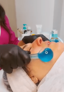 نمونه پاکسازی پوست کلینیک زیبایی الگانت