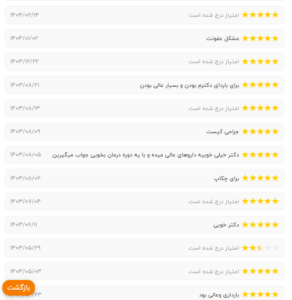 نظر کاربر نوبت دات آی آر (دکتر فرح ابطحی)