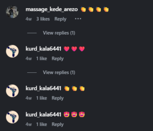 نظر کاربر اینستاگرام (مرکز ماساژ حس تازه)