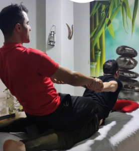 نمونه ماساژ مرکز حس تازه