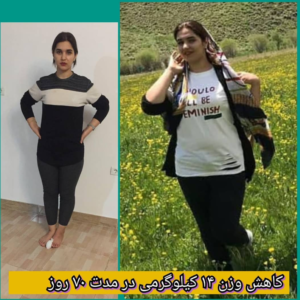 نمونه رژیم کاهش وزن دکتر آتنا رمضانی